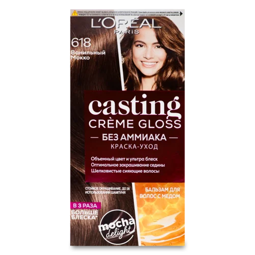 Фарба-Догляд Для Волосся Без Аміаку Casting Creme Gloss №618, Лореаль Парі, 1 шт