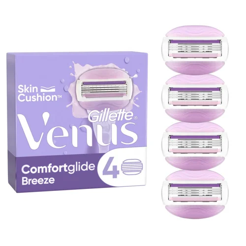 Касети для гоління Venus Comfortglide Breeze змінні 4шт