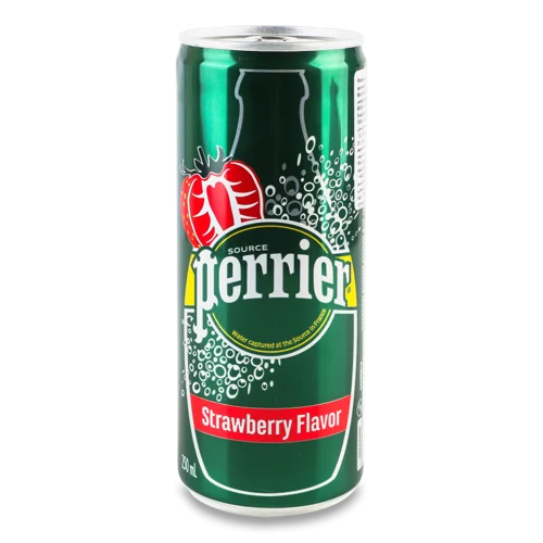 Мінеральна Вода Газована З Ароматизатором Strawberry, в/ґ, з/б 0.25л