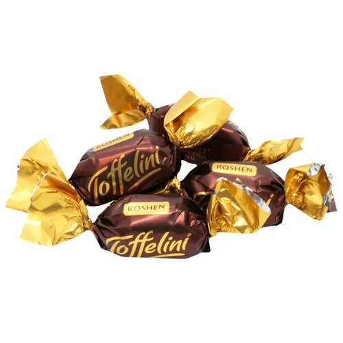 Цукерки Roshen Toffelini з шоколадною начинкою