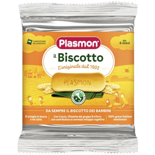 Печиво Plasmon розчинне для дітей з 6-ти місяців 60г
