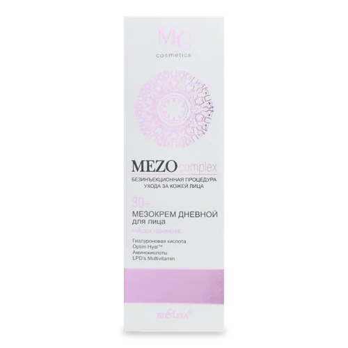 Мезокрем Для Обличчя Денний 30+ Глибоке Омолодження MC Cosmetics Bielita, 50мл