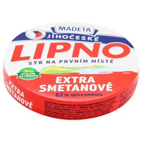 Сир плавлений порційний Ліпно Кримі 8*1