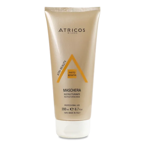 Маска для Волосся Відновлююча з Фітокератином Atricos Milano, 200мл