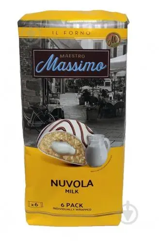 Тістечко Nuvola Milky 300г Maestro Massimo