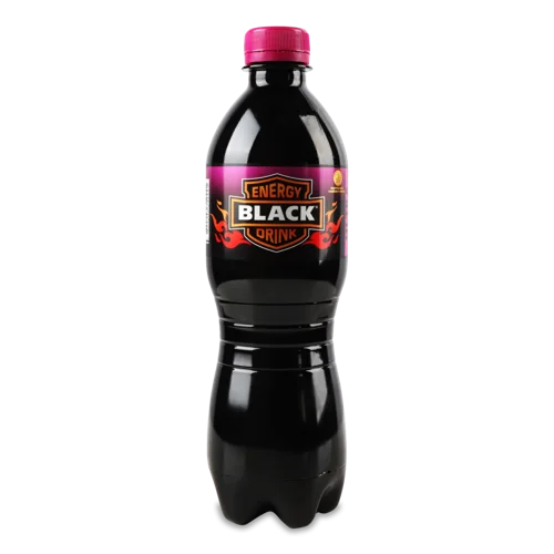 Енергетичний Напій Безалкогольний Сильногазований Ultra Black Energy, п/пл 0.5л
