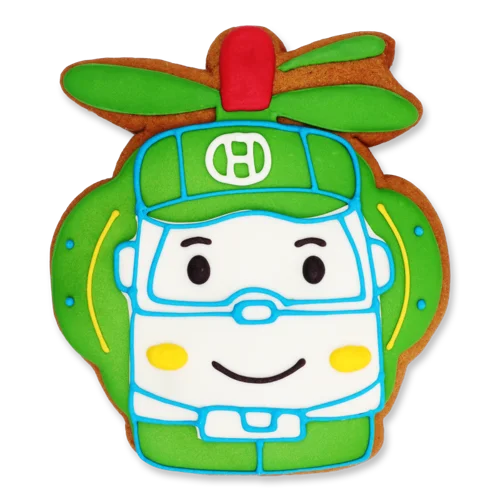 Пряник Глазурований Без Начинки Робокар Хелі, м/у 80г