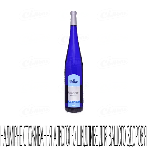 Вино Latinium Riesling біле напівсолодке 9,5% 1,5л
