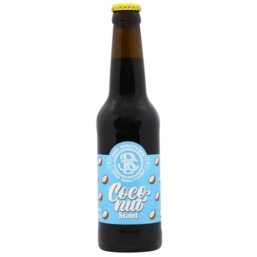 Пиво John Barleycorn Coconut Stout темне нефільтроване 4,5% 0,33л