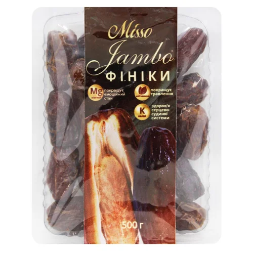 Фінік сушений маджул джамбо Misso 500г