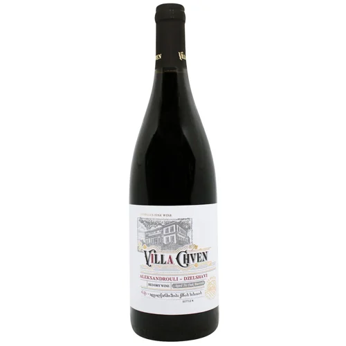 Вино Villa Chven Alexandrouli-Dzelshavi French Oak Aged червоне сухе 14% 0,75л