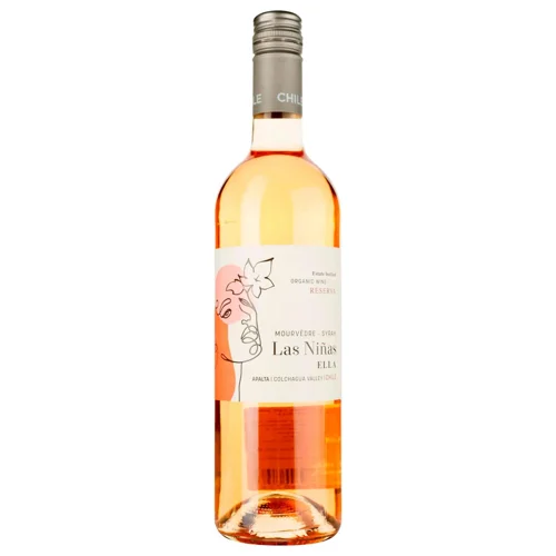 Вино Las Niñas Mourvèdre-Syrah Bio рожеве сухе 12% 0,75л