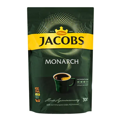 Кава Jacobs Monarch натуральна розчинна сублімована 300г