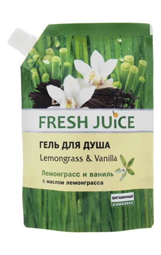 Гель для Душу Lemongrass & Vanilla Fresh Juice, 200мл