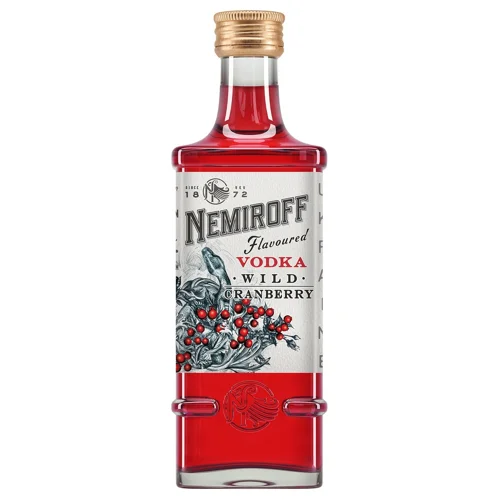 Настоянка Nemiroff De Luxe дика журавлина 40% 100мл