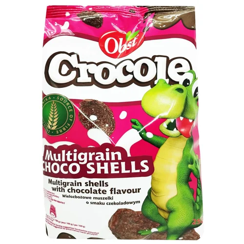 Сніданок сухий Obst Crocole Мушлі мультизернові з шоколадним смаком 250г