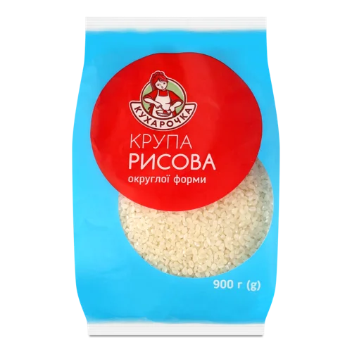 Рис Круглий Вищого Ґатунку, 900 Г