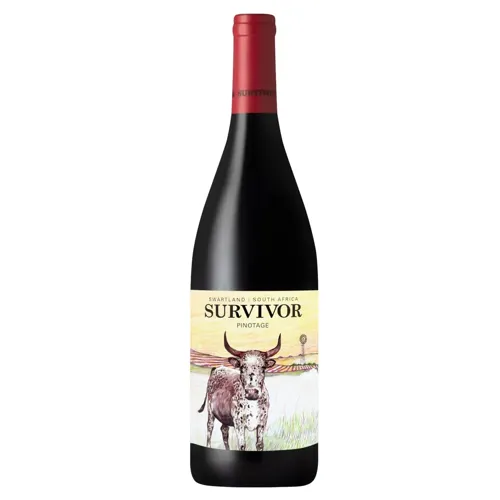 Вино Survivior Pinotage червоне сухе 14,5% 0,75л