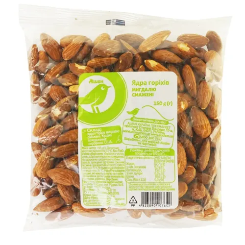 Мигдаль Ашан смажений 150г