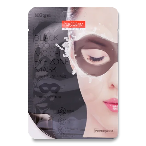 Маска для Очей Гелева Живильна Чорна Purederm, 12г