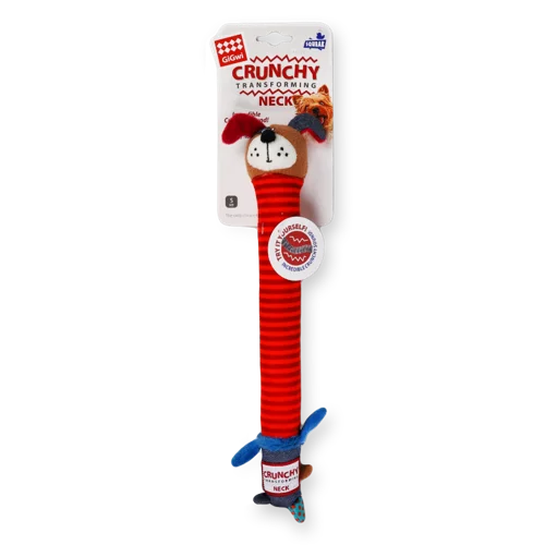 Іграшка Для Собак №6529 З Хрусткою Шиєю Crunchy Neck GiGwi 1шт
