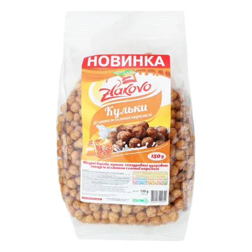 Сніданок сухий зі смаком солоної карамелі Zlakovo м/у 150г