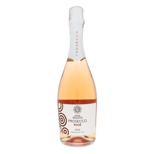 Вино ігристе 0.75л 11% рожеве екстра сухе Prosecco Rose Spumante Gran Soleto