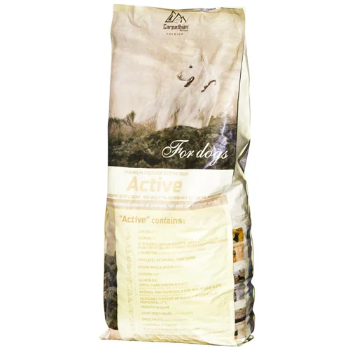 Корм сухий Carpathian Pet Food Active для дорослих собак 12кг