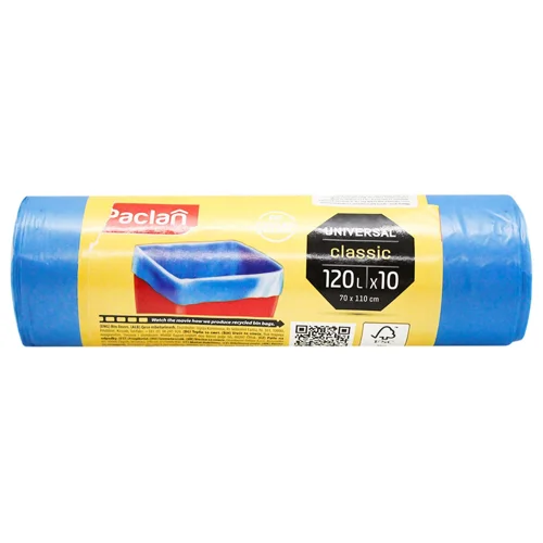 Пакети для сміття Paclan Classic 10шт*120л