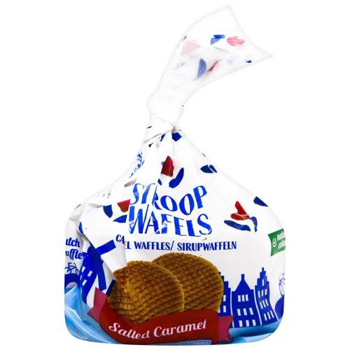 Вафлі Becky's солона карамель 231г