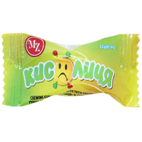 Жувальна гумка Monzhar Кислиця Тутті Фрутті 3,5г
