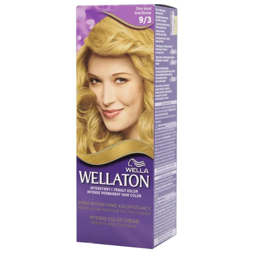 Стійка крем-фарба Wellaton-Золотий блондин 9/3
