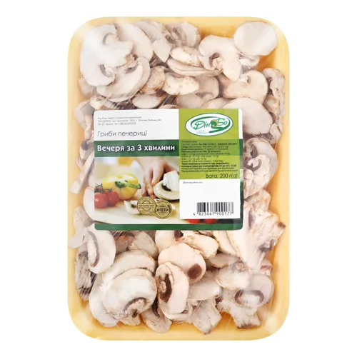 Гриби шампіньйони ДінБо Ужин за 3 хвилини
