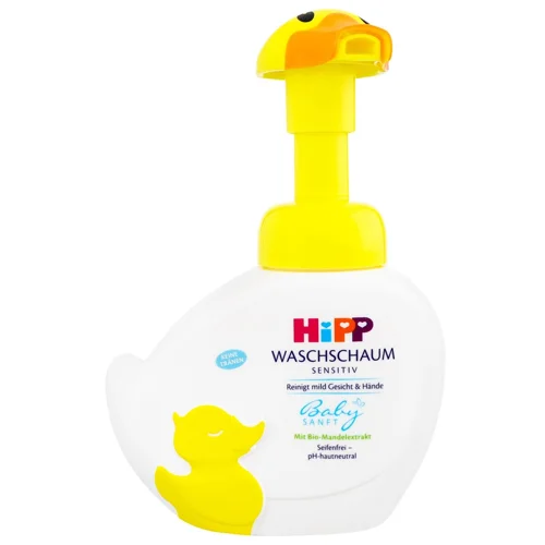 Пінка HiPP Babysanft для вмивання та миття рук 250мл
