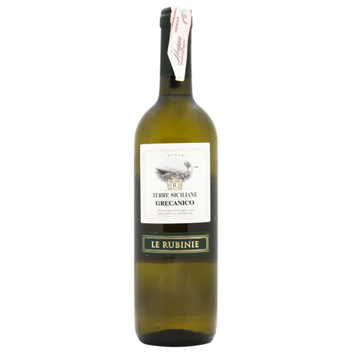Вино Le Rubinie Grecanico Sicilia Terre Siciliane IGT біле сухе 12% 0,75л