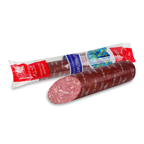 Ковбаса Варено-Копчена Сервелат Український, 1 кг