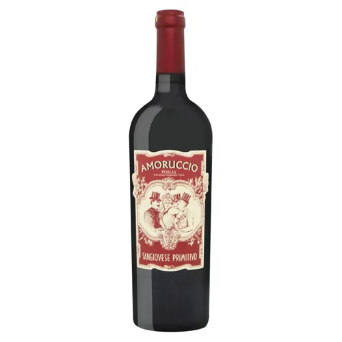 Вино Amoruccio Sangiovese Primitivo Igt червоне сухе 13,5% 0,75л
