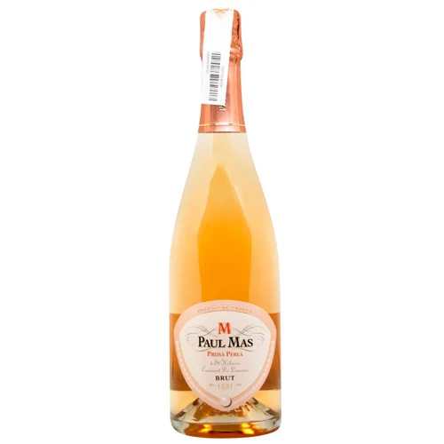 Вино ігристе Paul Mas Prima Perla Cremant Rose рожеве брют 12% 0,75л