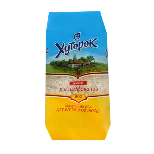 Рис шліфований довгий Хуторок м/у 800г