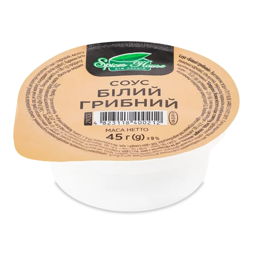 Соус Білий Грибний Вищого Ґатунку, 45г