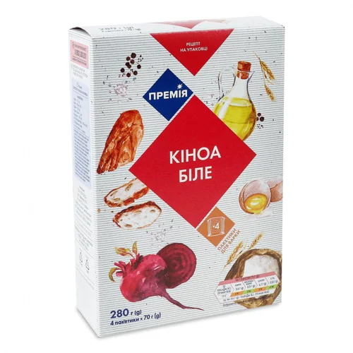 Кіноа Премія біле 4*70г