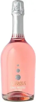 Вино ігристе Abbazia Cuvee Prestige Rose рожеве брют 0.75л 11%