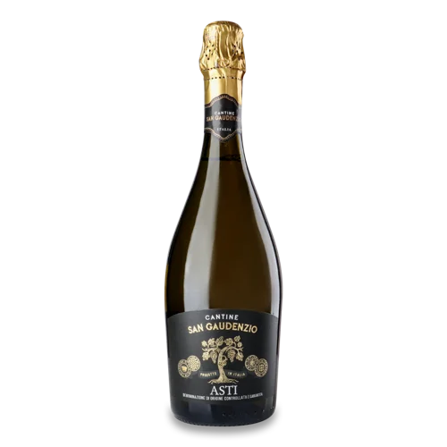 Вино Ігристе Біле Солодке Asti Cantine San Gaudenzio, в/ґ, 0.75л, 6.7-8.3%