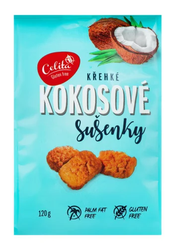 Печиво Без Глютену Кокосове, 120Г