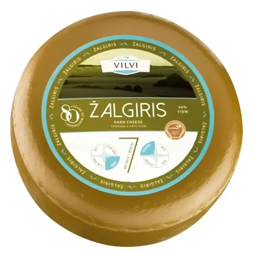 Сир Vilvi Zalgiris ваговий 40%