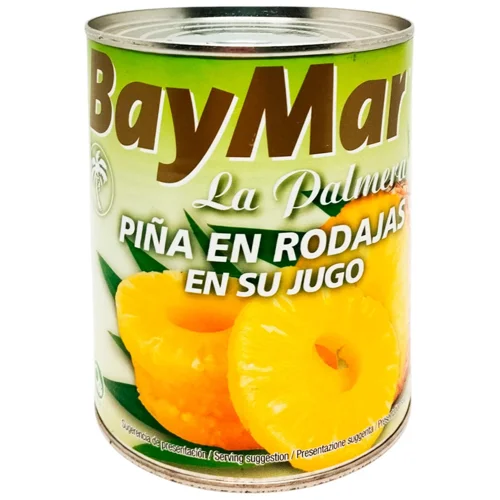 Ананас БайМар 850мл кільця у власному соці з/б
