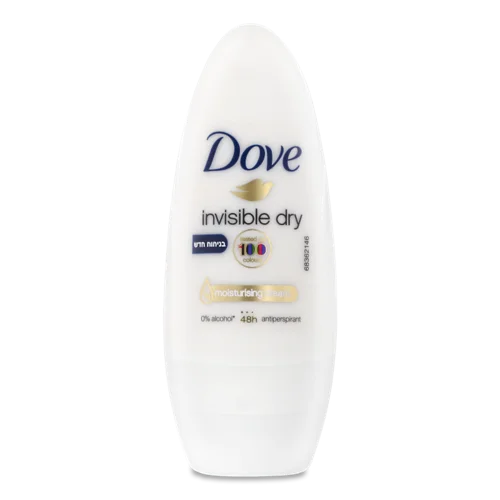 Антиперспірант Кульковий Невидимий Dove, В/ґ, 50мл