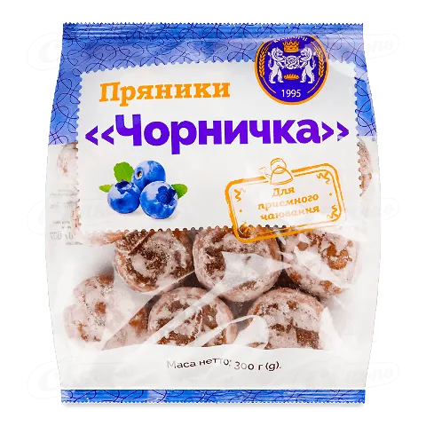 Пряники "Чорничка" (фасов.), 300г