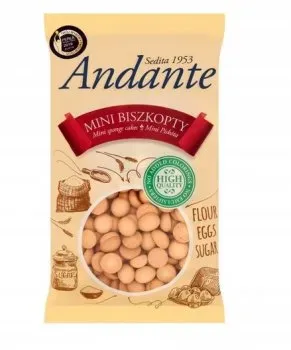 Печиво міні-пішковта Andante 120г