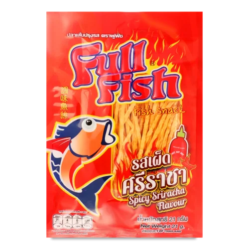 Снеки Full Fish рибні із соусом Шрірача